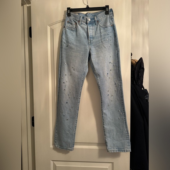 Levi's Denim - Levi’s 501 Original Fit Studded Women’s Jeans
